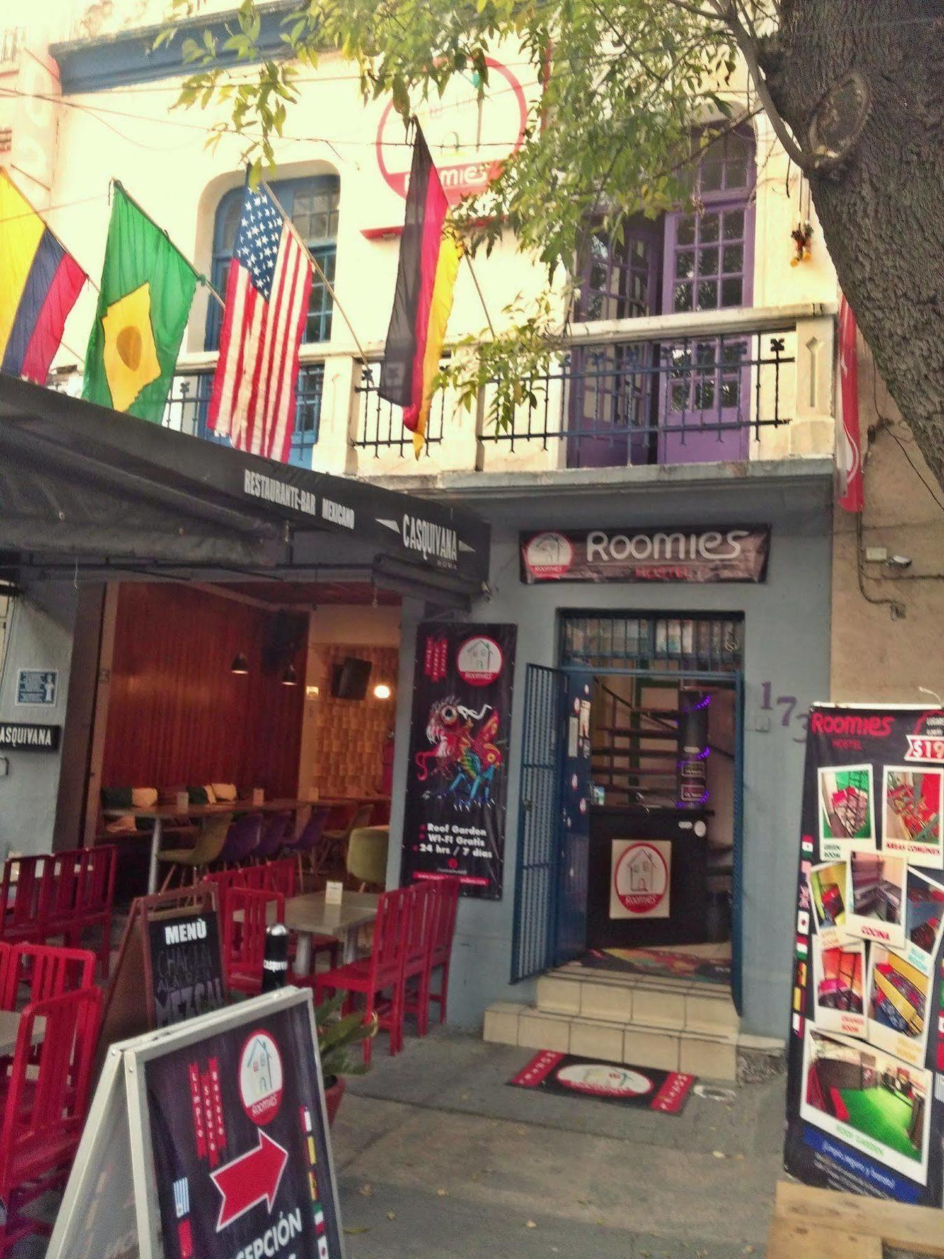 Roomies Hostel Roma Ciudad de México Exterior foto